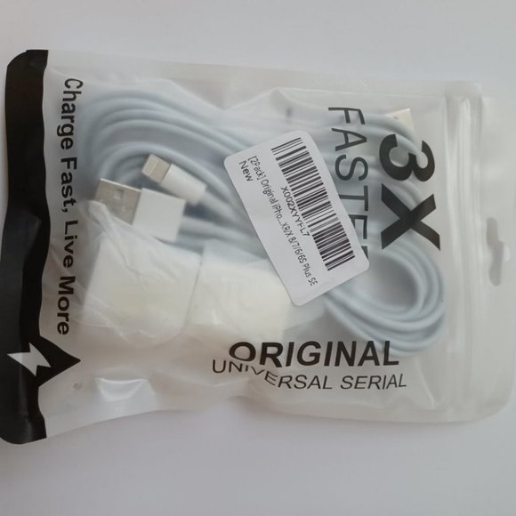 Apple iPhone Charger, Apple MFi Certified Lightning to USB Cable, Pack o… - Picture 2 of 10